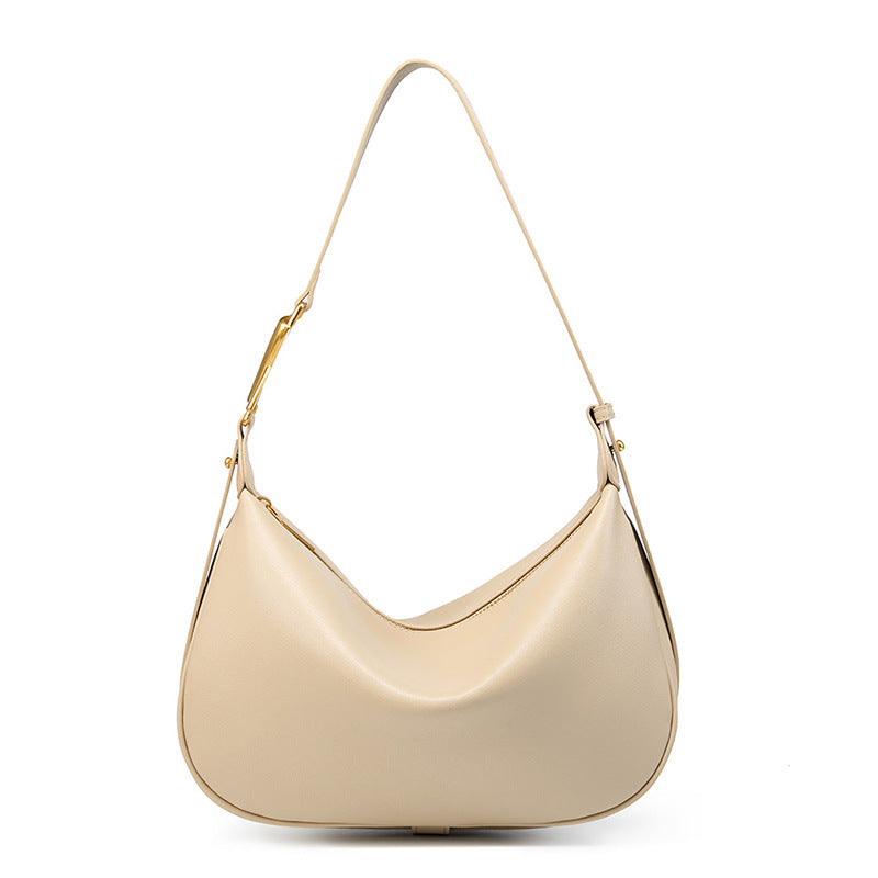 Women Fashion Minimalist Pure Leather Shoulder Bag Newgew Shoes
