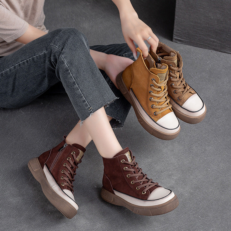 Women Casual Leather Minimalist Fashion Boots Newgew Shoes