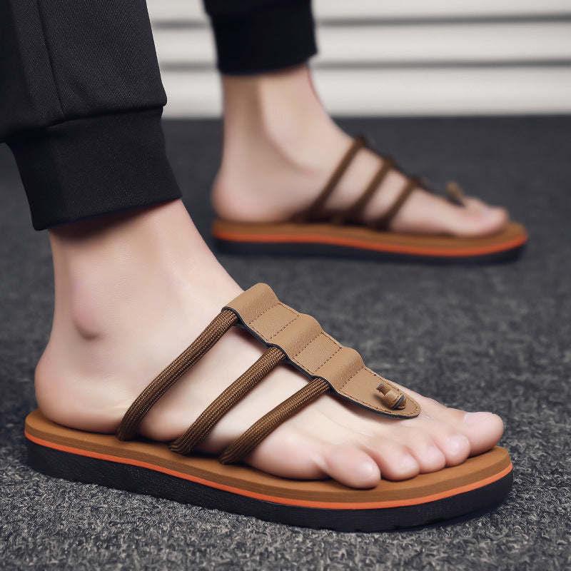 Men Fashion Casual Flip Flops Sandals Newgew Shoes