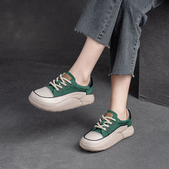 Women Leisure Stylish Leather Casual Shoes Newgew Shoes