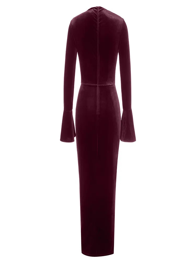 Asymmetric Neckline Fitted Dress Newgew Dresses