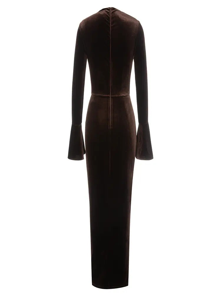 Asymmetric Neckline Fitted Dress Newgew Dresses