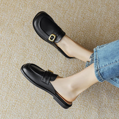 Women Minimalist Casual Soft Flat Mules Newgew Shoes