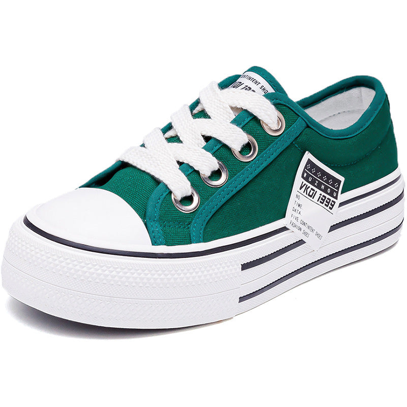 Women's Summer Mesh Breathable Versatile Korean Style Canvas Shoes Newgew