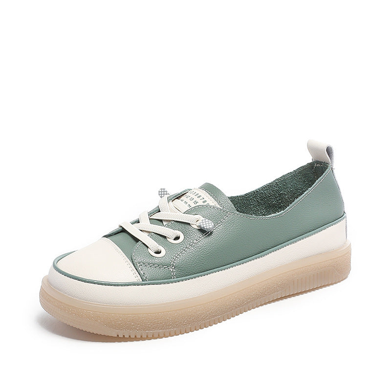 Women Fashion Leather Minimalist Casual Shoes Newgew Shoes