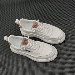 Men Fashion Leather Flat Casual Shoes Newgew Shoes