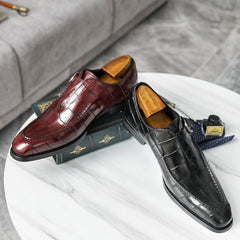 Men Classic Glossy Leather Oxford Shoes Newgew Shoes