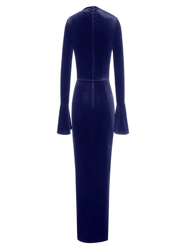 Asymmetric Neckline Fitted Dress Newgew Dresses