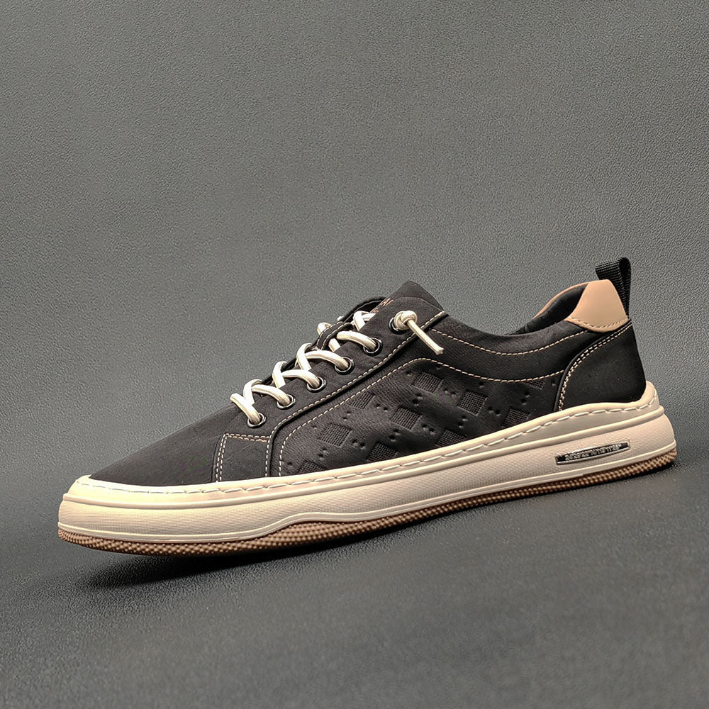 Men Minimalist Fashion Canvas Flat Casual Shoes Newgew Shoes