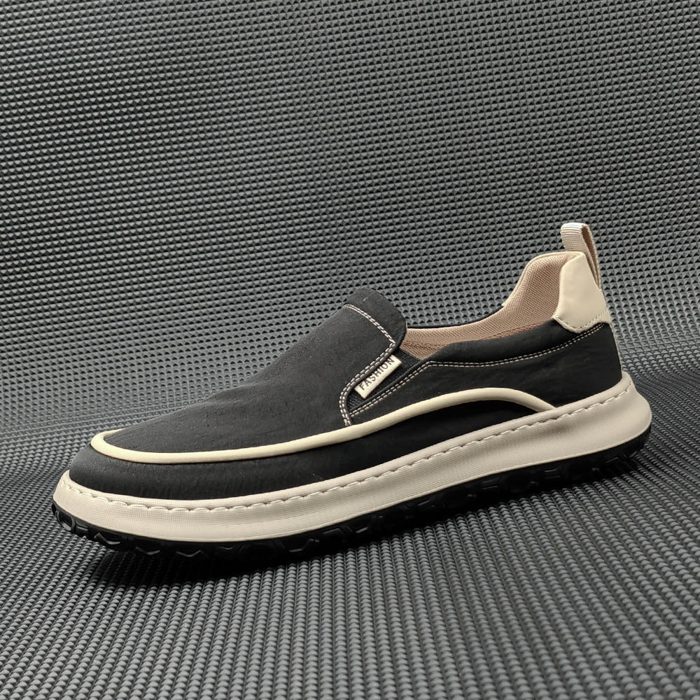 Men Minimalist Breathable Canvas Flat Casual Loafers Newgew Shoes