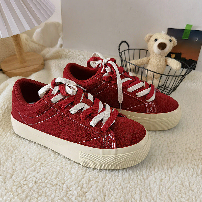 Glamorous Women's For Trendy Retro Versatile Canvas Shoes Newgew