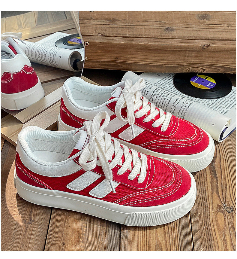 Trendy Cool Innovative Women's Fashionable Niche Canvas Shoes Newgew