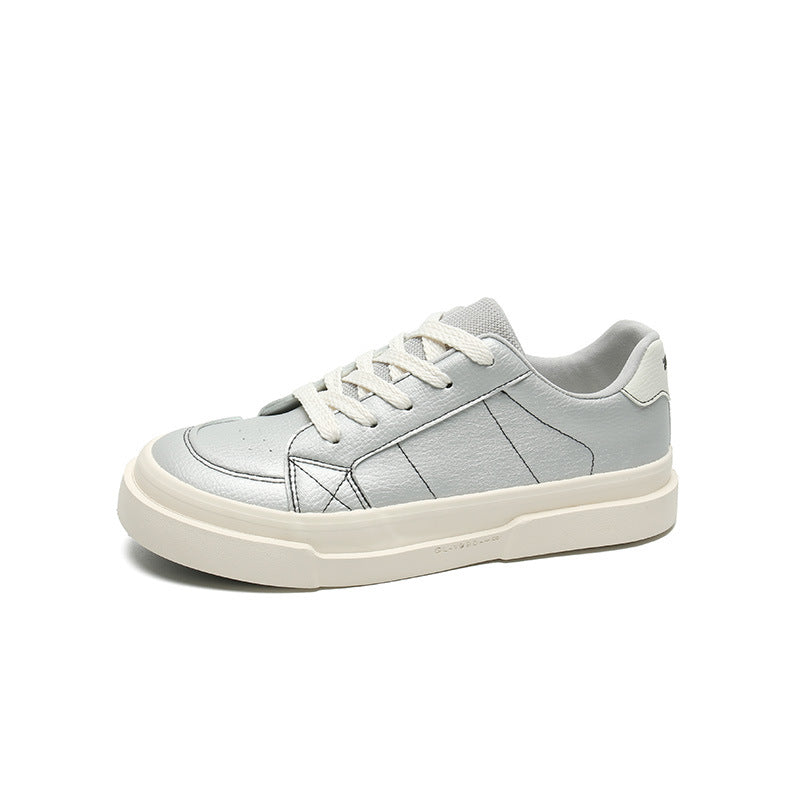Men Minimalist Fashion Lace-up Flat Casual Shoes Newgew Shoes