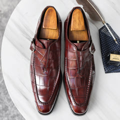 Men Classic Glossy Leather Oxford Shoes Newgew Shoes