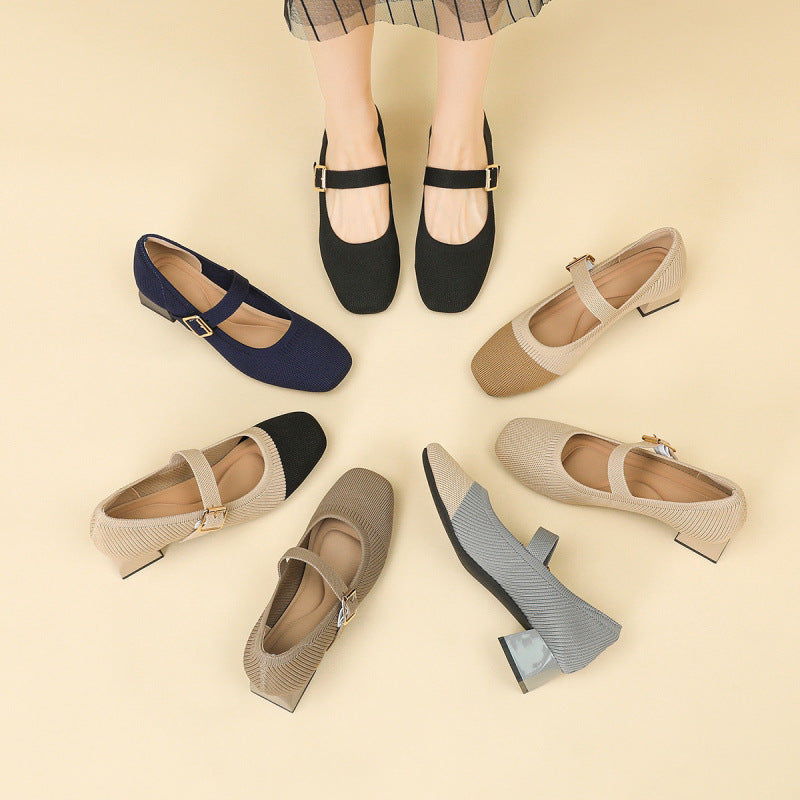 Flyweave Mary Jane Woven Shoes Newgew