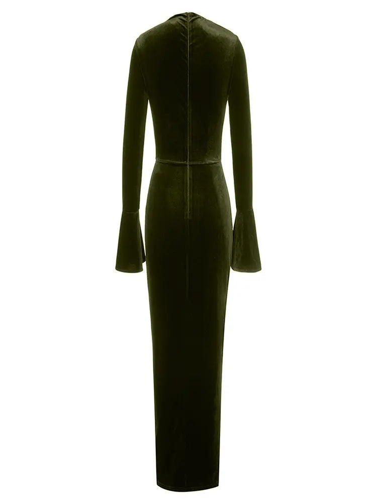 Asymmetric Neckline Fitted Dress Newgew Dresses