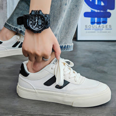 Men Fashion Canvas Flat Casual Training Shoes Newgew Shoes