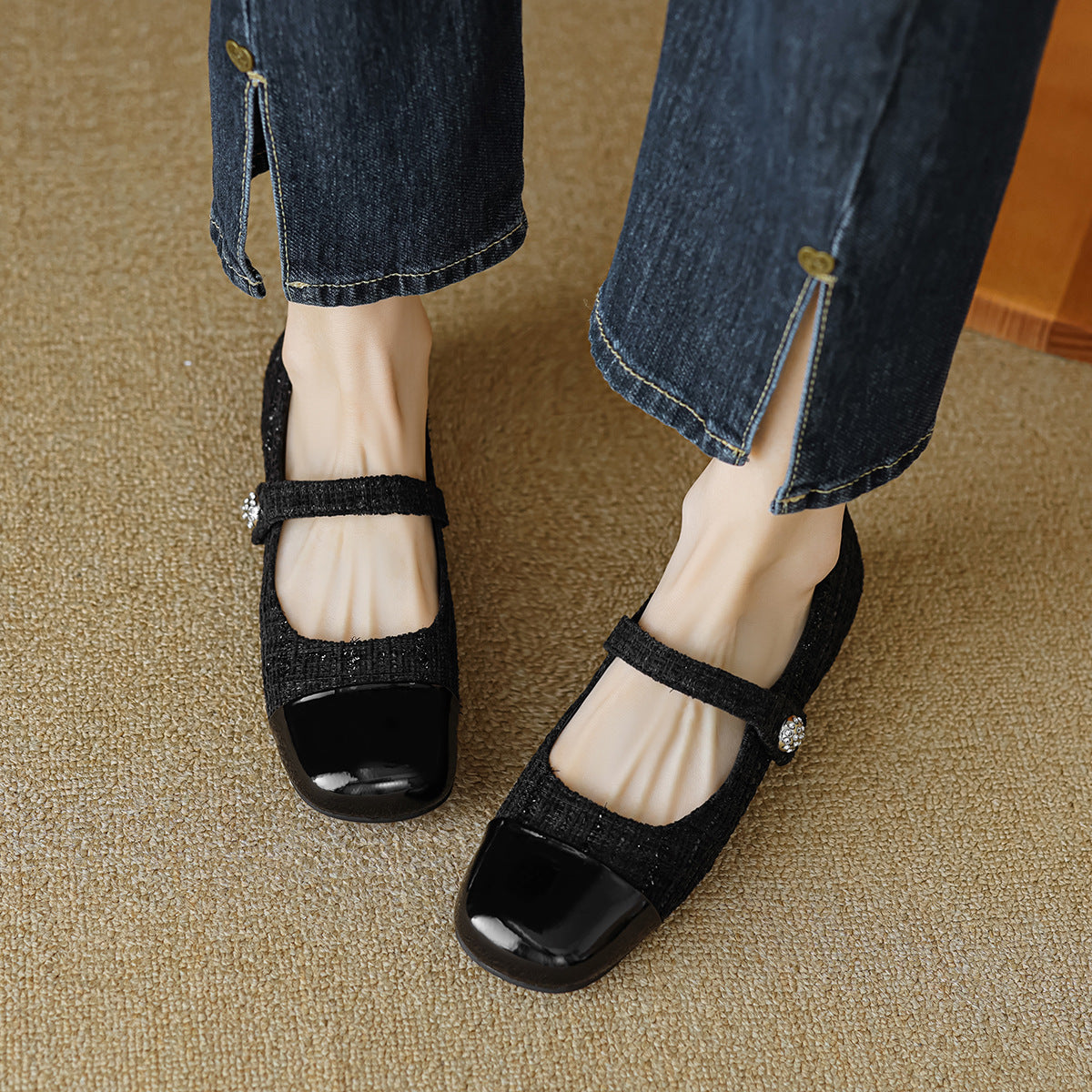 Women Minimalist Soft Flat Mary Jane Shoes Newgew Shoes