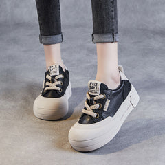 Women Fashion Minimalist Flat Thick Soled Casual Shoes Newgew Shoes