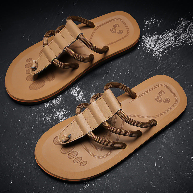 Men Fashion Casual Flip Flops Sandals Newgew Shoes