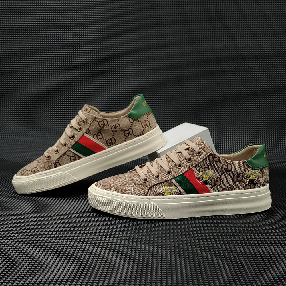 Men Stylish Canvas Flat Casual Shoes Newgew Shoes