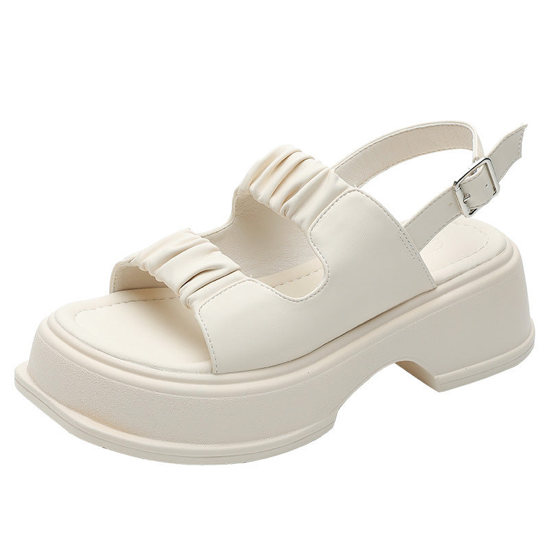 Women Minimalist Casual Chunky Sole Sandals Newgew Shoes