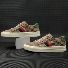 Men Stylish Canvas Flat Casual Shoes Newgew Shoes