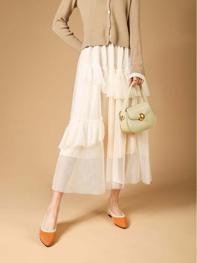 Pointed Non-Slip Knitted Flat Shoes NewGew
