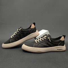 Men Minimalist Fashion Canvas Flat Casual Shoes Newgew Shoes