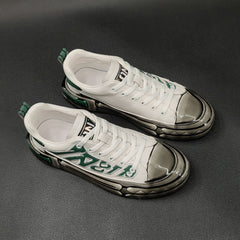 Men Stylish Fashion Leather Thick Soled Casual Shoes Newgew Shoes