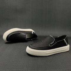 Men Minimalist Breathable Canvas Flat Casual Loafers Newgew Shoes