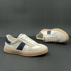 Men Fashion Breathable Suede Casual Sneakers Newgew Shoes