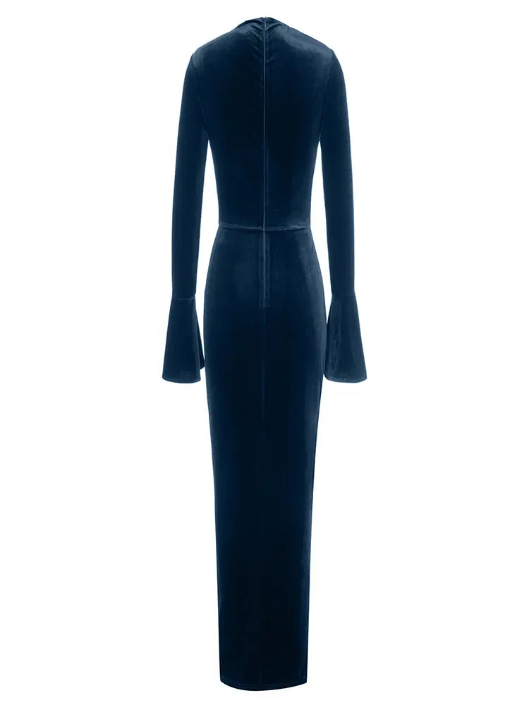 Asymmetric Neckline Fitted Dress Newgew Dresses