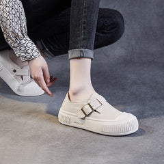 Women Handmade Minimalist Soft Leather Casual Shoes Newgew Shoes