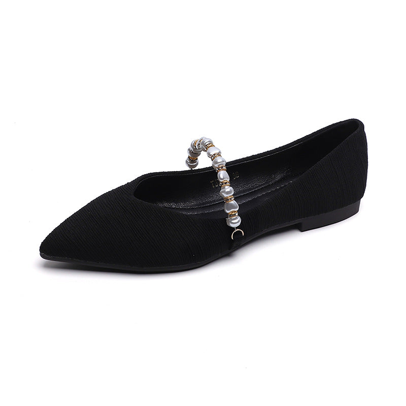 Women Casual Fashion Pointed Toe Flats Newgew Shoes