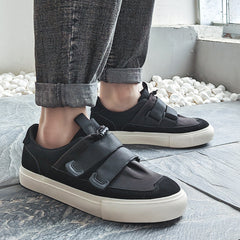 Men Minimalist Soft Canvas Flat Casual Shoes Newgew Shoes