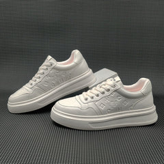 Men Minimalist Fashion Leather Flat Casual Shoes Newgew Shoes