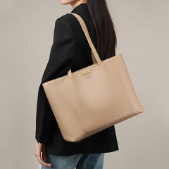 Women Casual Soft Cowhide Leather Tote Shoulder Bag Newgew Shoes