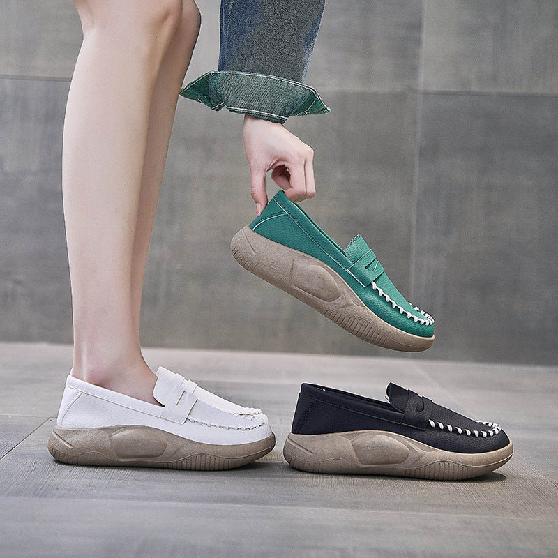 Creative White Female Leisure Street Shot Canvas Shoes Newgew