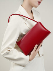 Women Minimalism Fashoin Leather Shoulder Bag Newgew Shoes