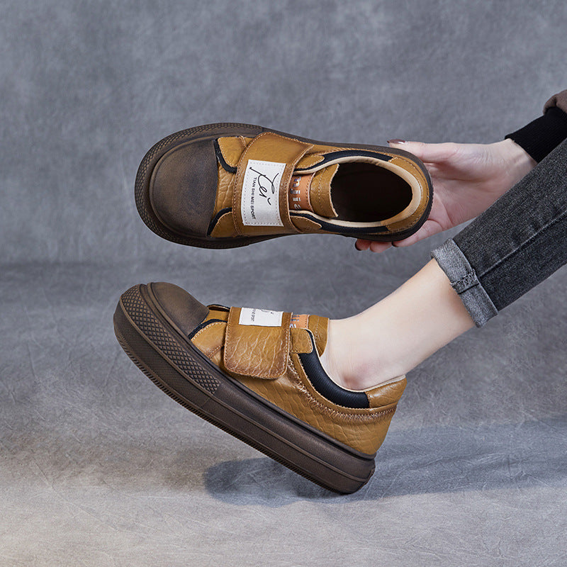 Women Minimalist Comfort Leather Casual Shoes Newgew Shoes