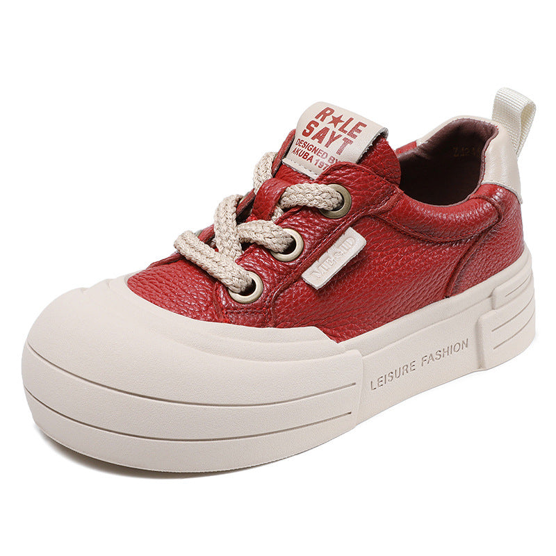 Women Fashion Minimalist Flat Thick Soled Casual Shoes Newgew Shoes