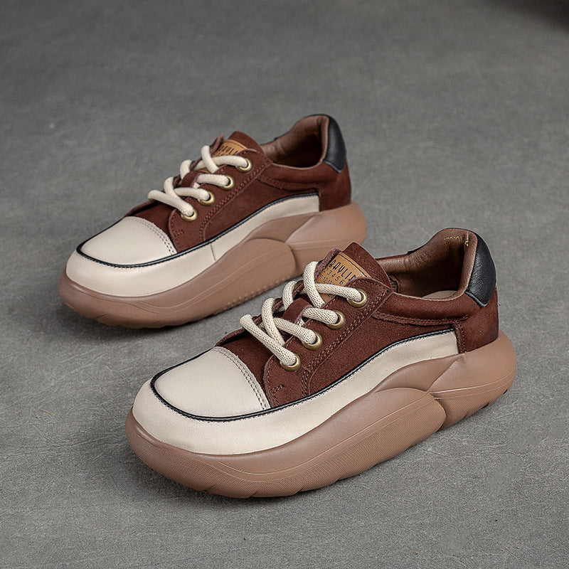 Women Leisure Stylish Leather Casual Shoes Newgew Shoes