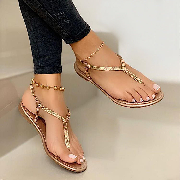 Casual Moments Braided Thong Sandals Newgew