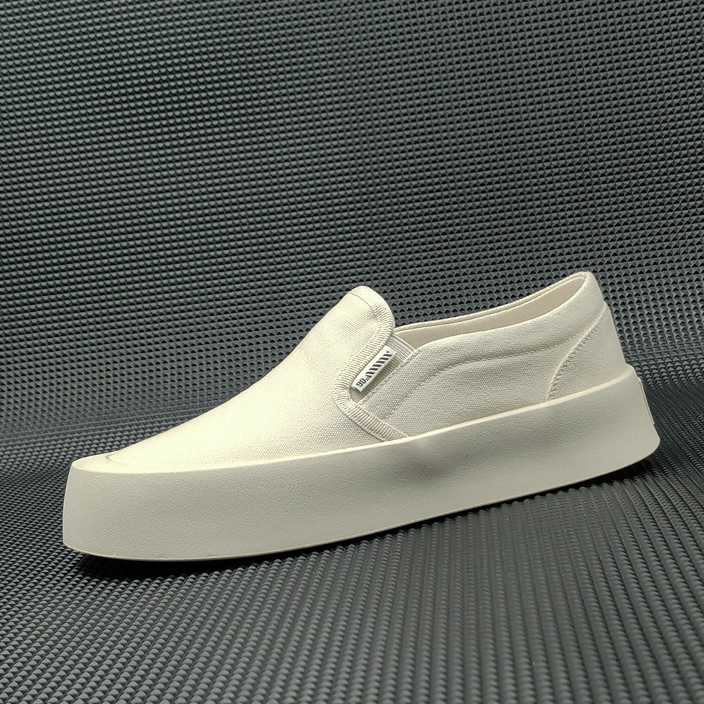 Men Minimalist Canvas Flat Casual Loafers Newgew Shoes