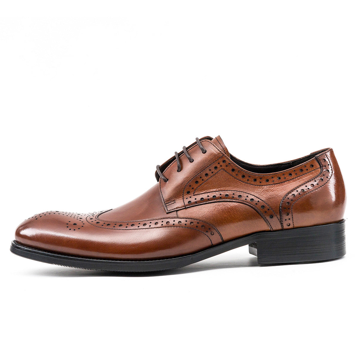 Men Classic Embossing Leather Oxford Shoes Newgew Shoes