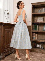 Sleeveless Floral Princess Dress Newgew Dresses