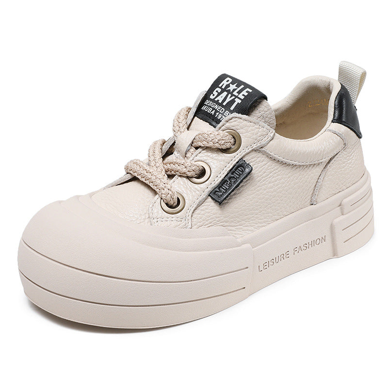 Women Fashion Minimalist Flat Thick Soled Casual Shoes Newgew Shoes