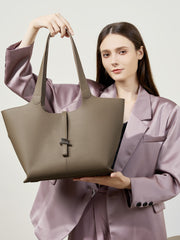 Women Fashion Soft Cowhide Tote Shoulder Bag Newgew Shoes