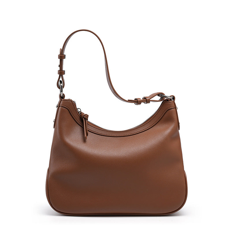 Women Minimalist Soft Leather Shoulder Bag Newgew Shoes